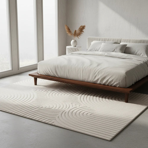 Designer Hand Tufted Wool Carpet | Luxury Handmade Rug with Anti-Skid Natural Latex Backing