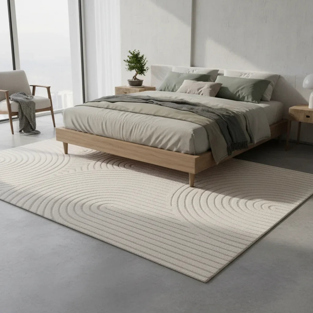 Designer Hand Tufted Wool Carpet | Luxury Handmade Rug with Anti-Skid Natural Latex Backing