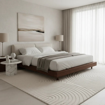 Designer Hand Tufted Wool Carpet | Luxury Handmade Rug with Anti-Skid Natural Latex Backing