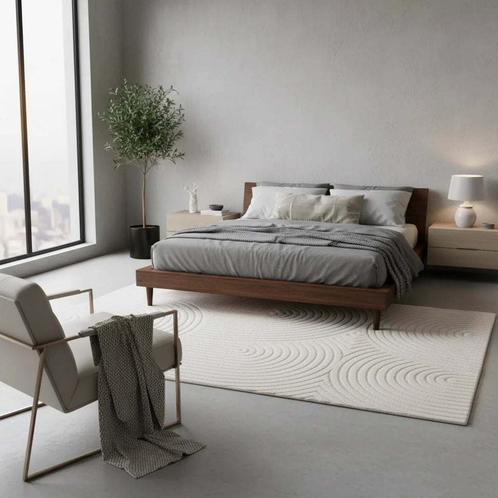 Designer Hand Tufted Wool Carpet | Luxury Handmade Rug with Anti-Skid Natural Latex Backing