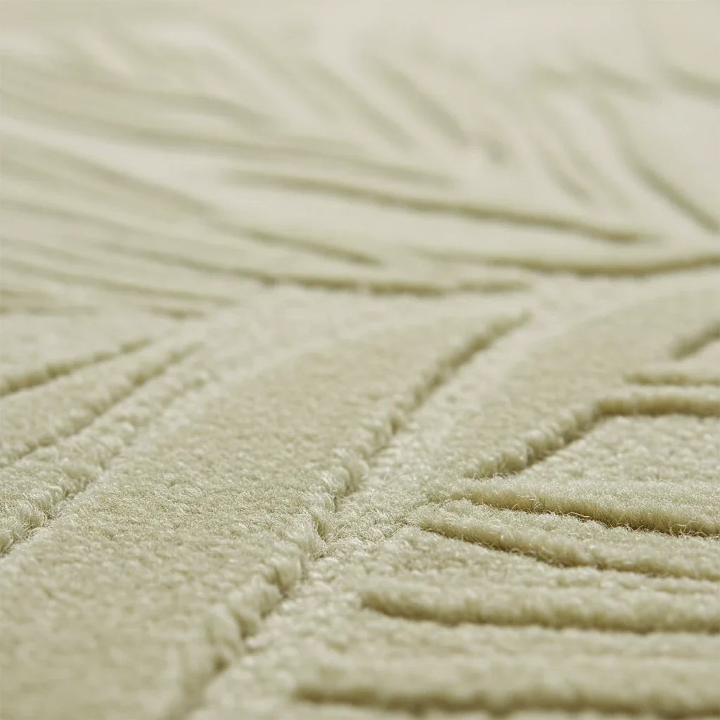 Handcrafted Tufted Wool Area Rug | Premium Natural Wool Rug with Anti-Skid Latex Backing