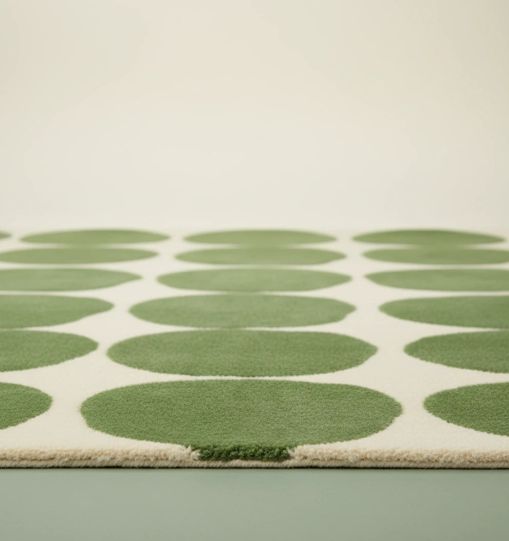Oriental Hand Tufted Wool Rug | Traditional Inspired Area Rug with Natural Latex Anti-Skid Backing