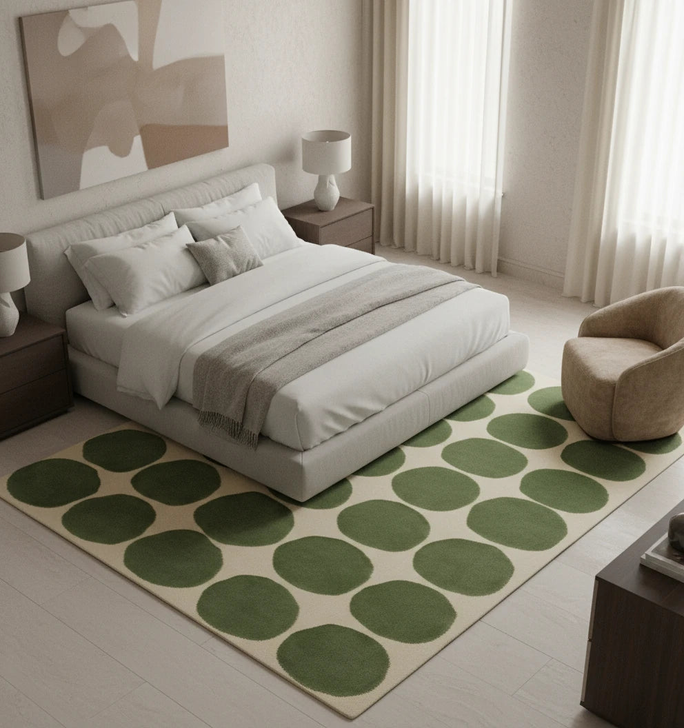 Oriental Hand Tufted Wool Rug | Traditional Inspired Area Rug with Natural Latex Anti-Skid Backing