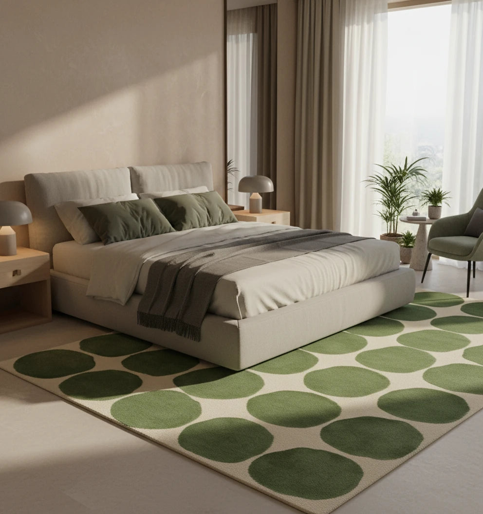 Oriental Hand Tufted Wool Rug | Traditional Inspired Area Rug with Natural Latex Anti-Skid Backing