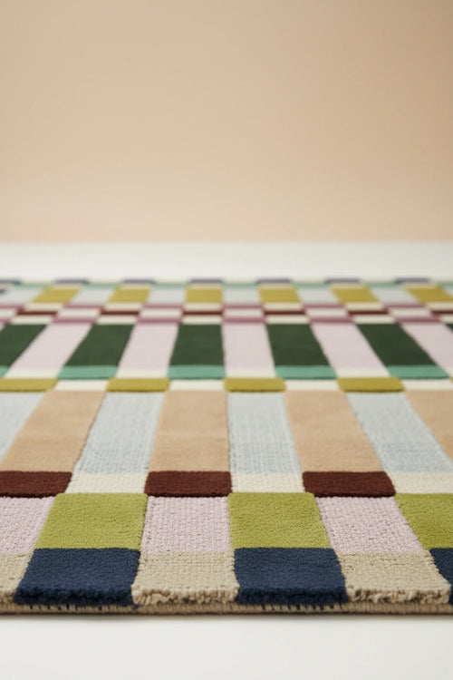 Classic Hand Tufted Wool Carpet | Traditional Handmade Area Rug with Natural Latex Anti-Skid Backing