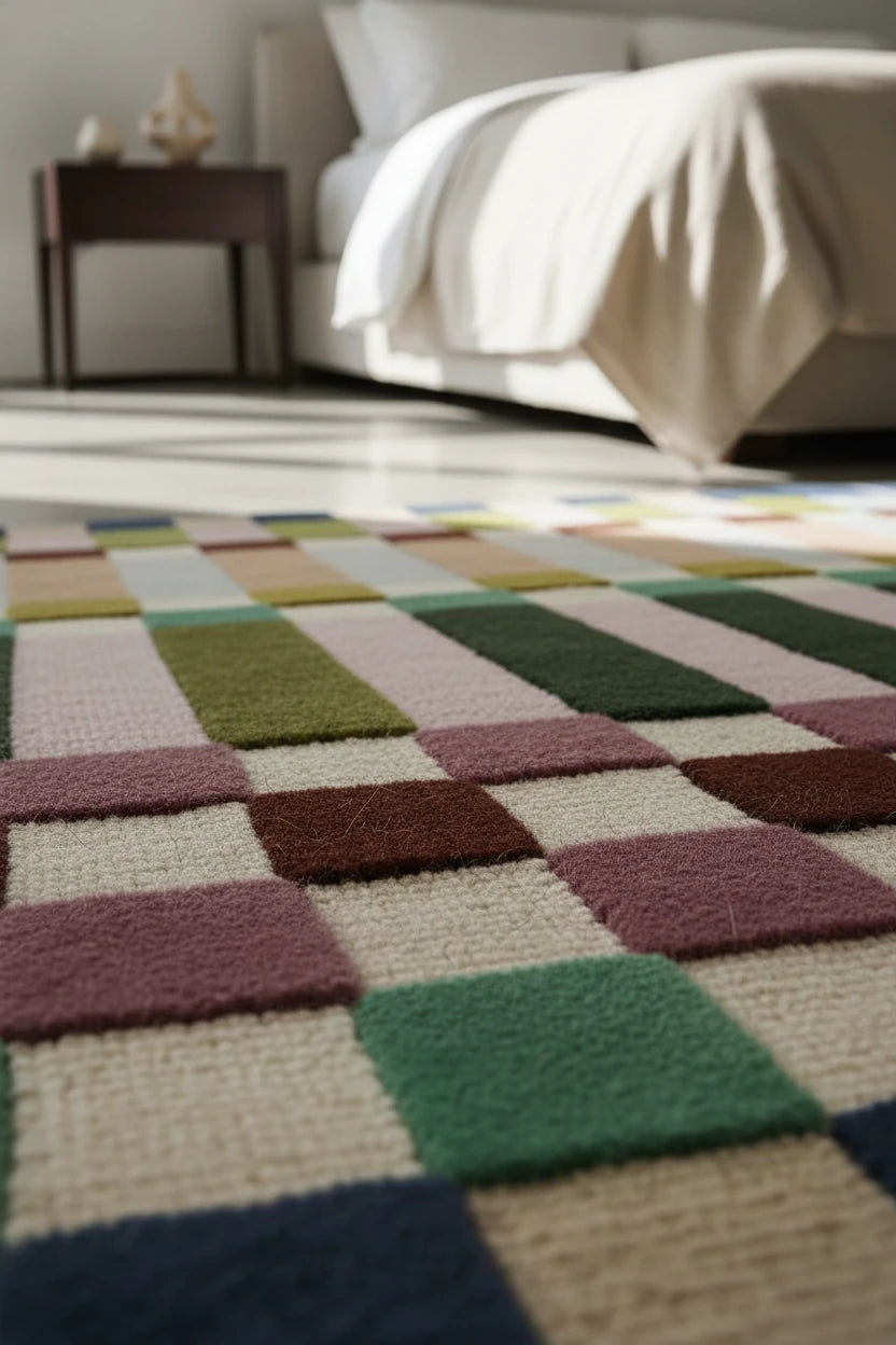 Classic Hand Tufted Wool Carpet | Traditional Handmade Area Rug with Natural Latex Anti-Skid Backing