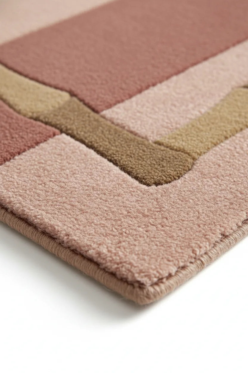 Fine Hand Tufted Wool Rug | High Quality Natural Wool Area Rug with Anti-Skid Latex Backing
