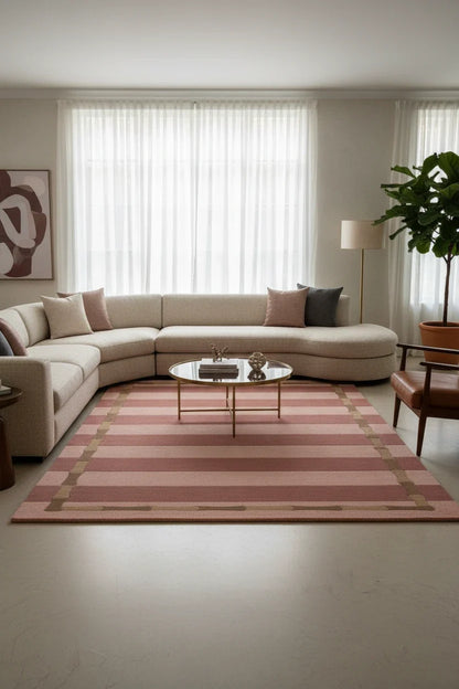 Fine Hand Tufted Wool Rug | High Quality Natural Wool Area Rug with Anti-Skid Latex Backing