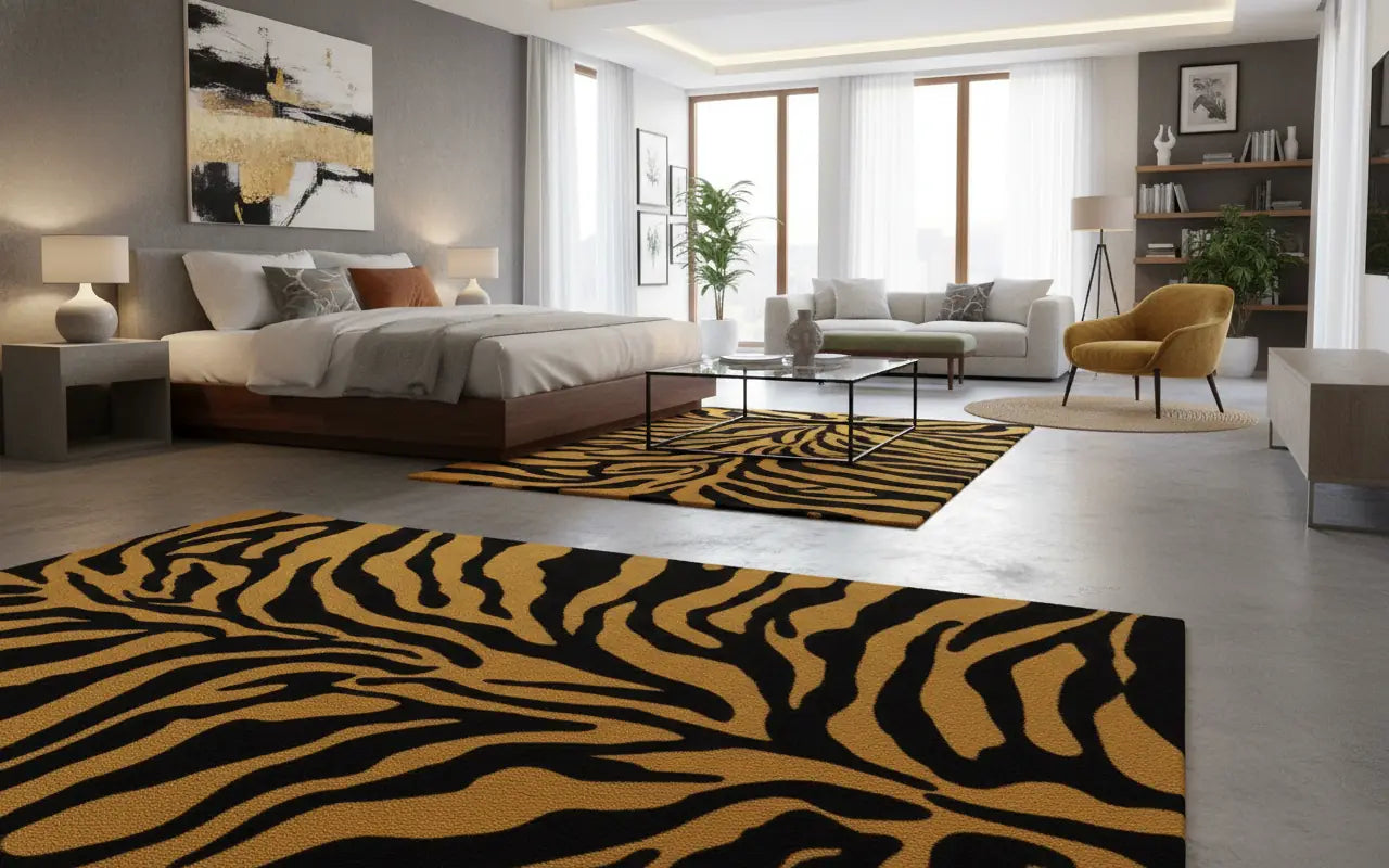 Heritage Hand Tufted Wool Rug | Traditional Craft Area Rug with Natural Latex Anti-Skid Backing