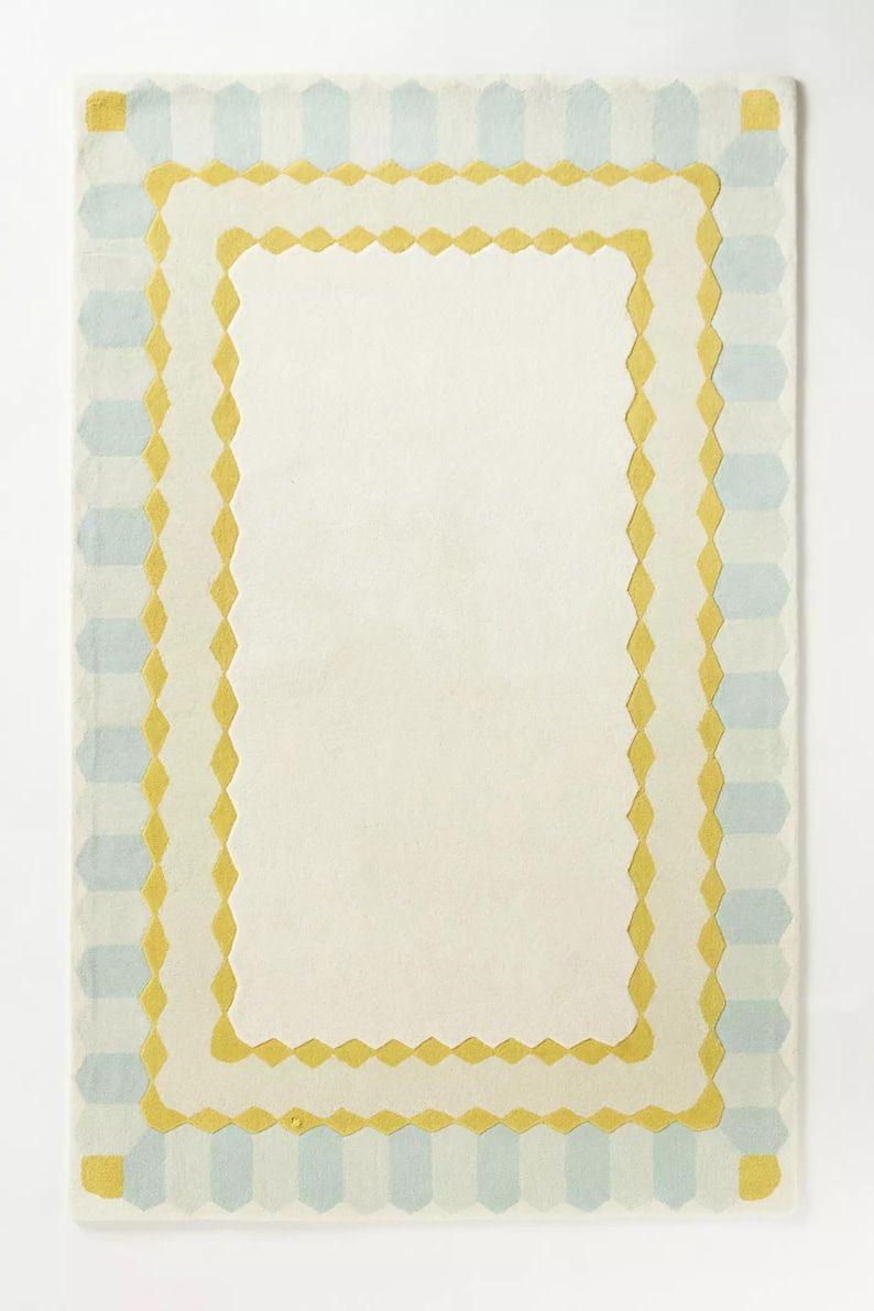 Indian Hand Tufted Wool Carpet | Traditional Handmade Carpet with Natural Latex Anti-Skid Backing