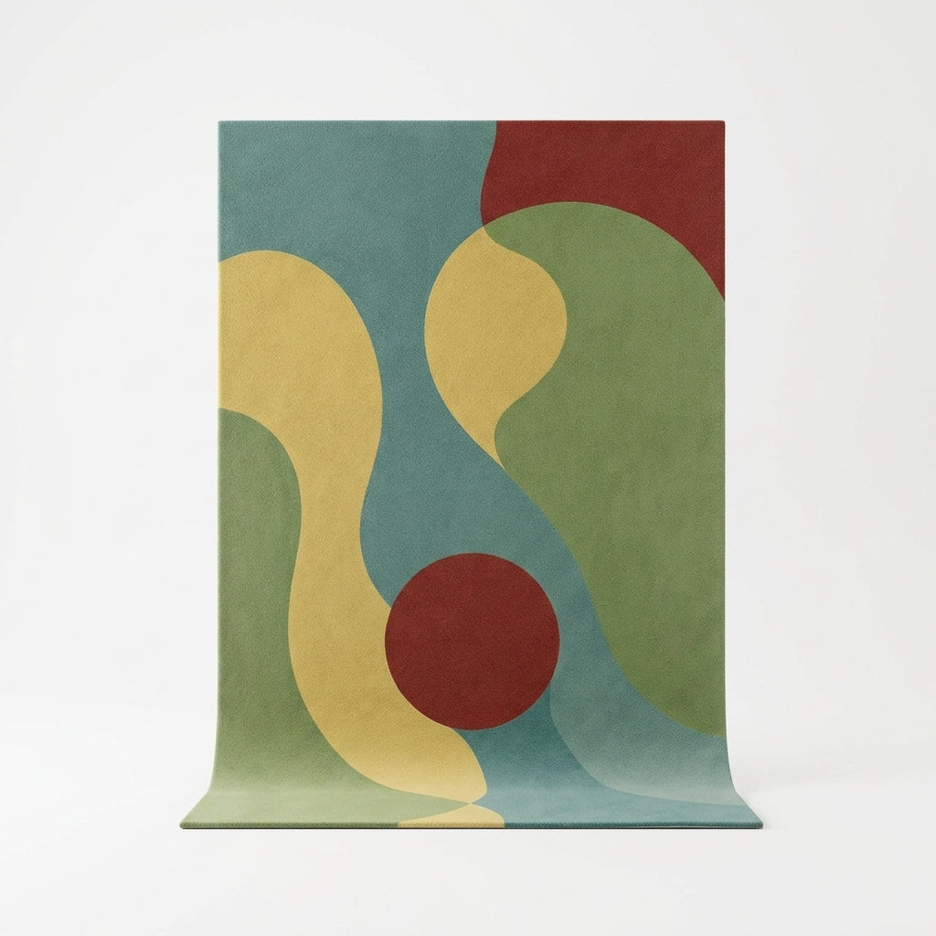 Hand Tufted Pastel Floral Soft Wool Area Rug - View 4