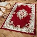 Persian Hand Tufted Wool Carpet 3 | Herati Design | Natural Wool Anti-Skid Latex Backing