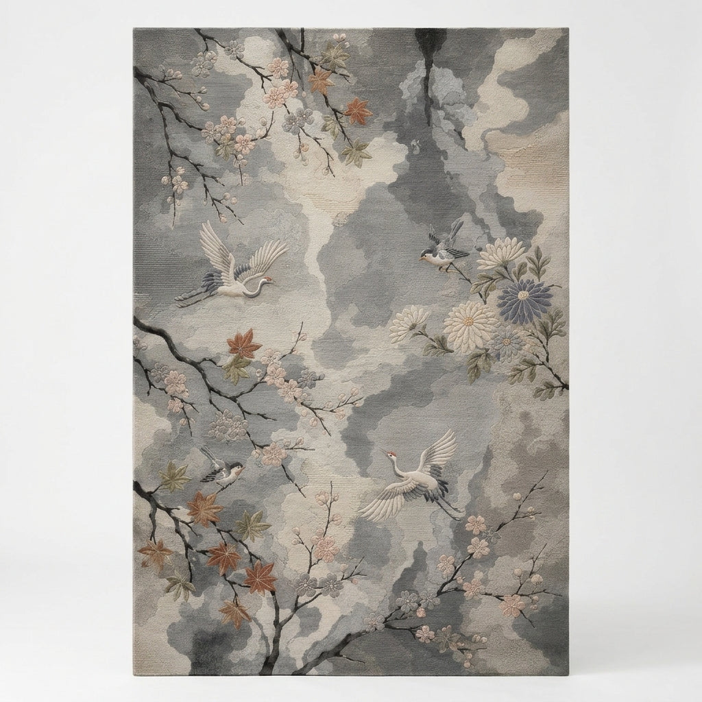 Hand Tufted Oriental Medallion Luxury Wool Carpet - View 4