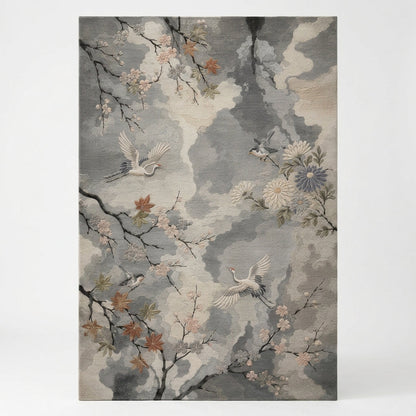 Hand Tufted Oriental Medallion Luxury Wool Carpet - View 4