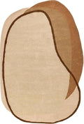 Modern Hand Tufted Wool Area Rug | Handmade Wool Carpet with Natural Latex Anti-Skid Backing