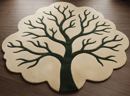 Tree of Life hand-tufted rug, image 4