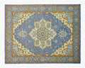 Persian Hand Tufted Wool Carpet 27 | Palmette Design | Natural Wool Anti-Skid Latex Backing