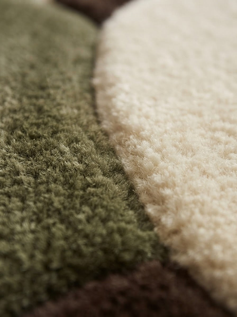 Neutral Pebble hand-tufted rug, image 4
