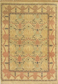 Persian Hand Tufted Wool Carpet 6 | Prayer Niche Design | Natural Wool Anti-Skid Latex Backing