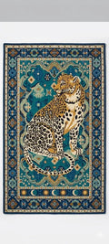 Persian Hand Tufted Wool Carpet 28 | Senneh Design | Natural Wool Anti-Skid Latex Backing