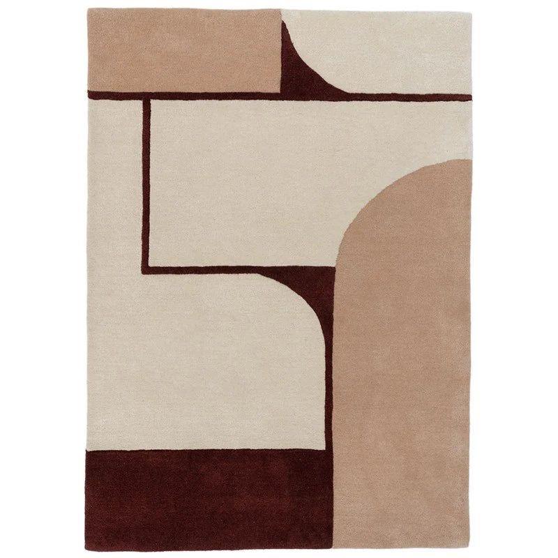 Jaipur Hand Tufted Wool Carpet | Rajasthani Handmade Rug with Natural Latex Anti-Skid Backing