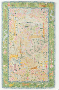 Persian Hand Tufted Wool Carpet 14 | Ziegler Design | Natural Wool Anti-Skid Latex Backing