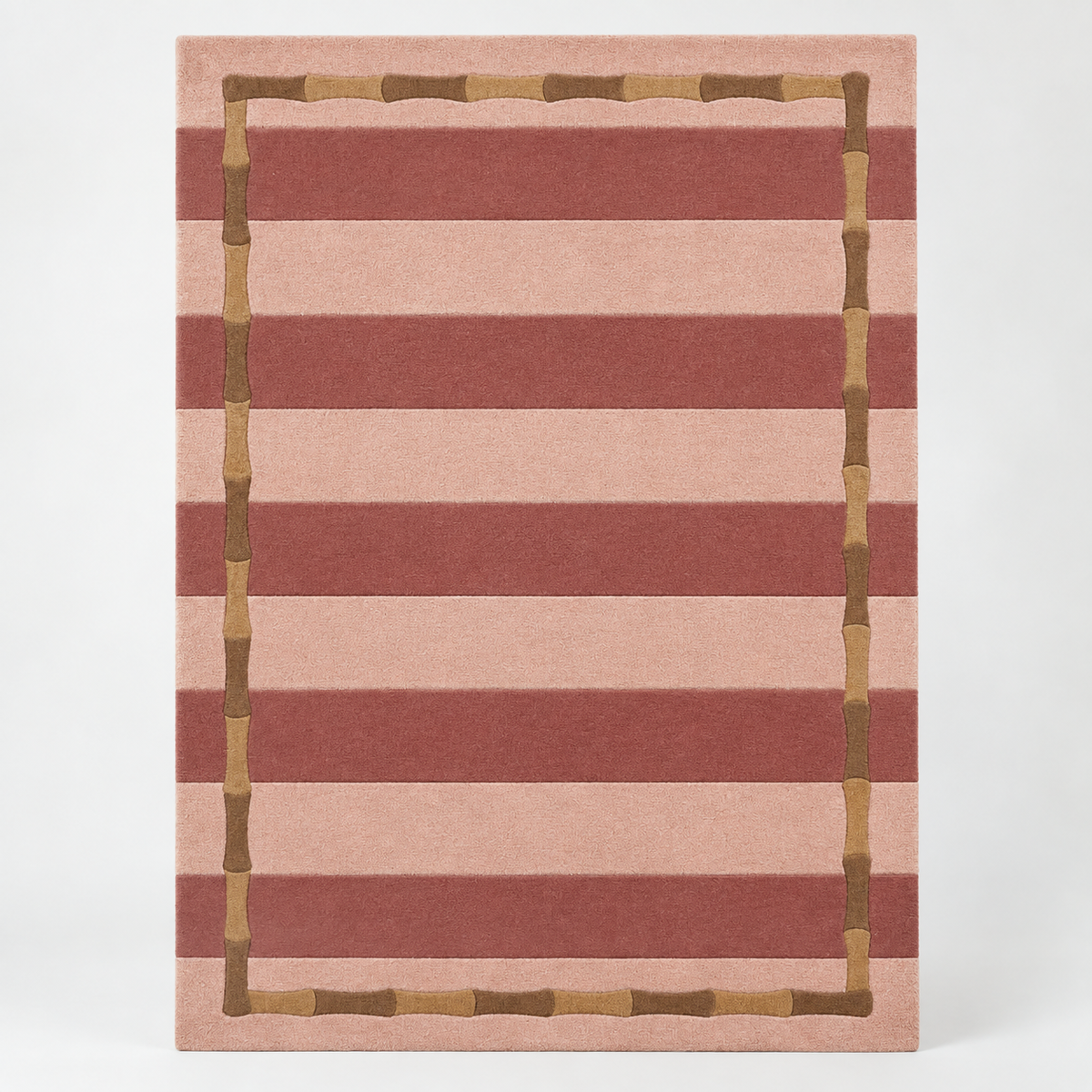 Fine Hand Tufted Wool Rug | High Quality Natural Wool Area Rug with Anti-Skid Latex Backing – full front view