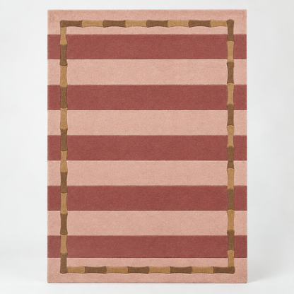 Fine Hand Tufted Wool Rug | High Quality Natural Wool Area Rug with Anti-Skid Latex Backing – full front view